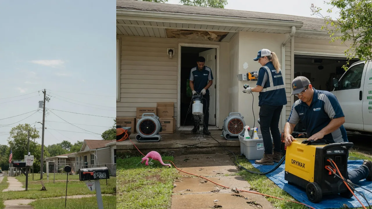 Storm Damage Water Removal in Manchester, IA near me
